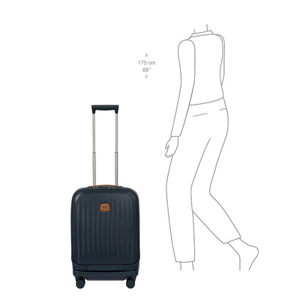 Taormina Erweiterbar Carry-On mit Pocket