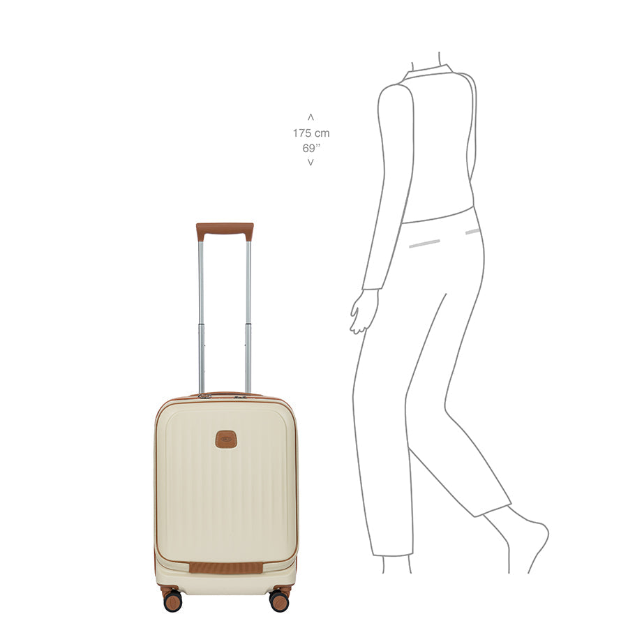 Taormina Erweiterbar Carry-On mit Pocket