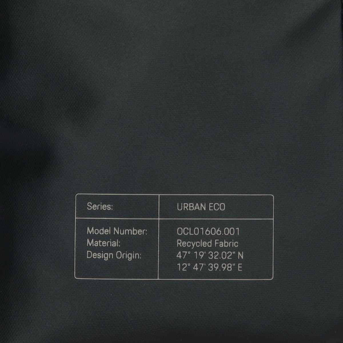 Urban Eco Backpack XS